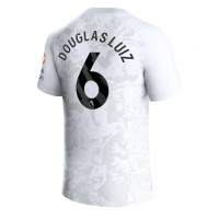 Camisa de time de futebol Aston Villa Douglas Luiz #6 Replicas 2º Equipamento 2023-24 Manga Curta